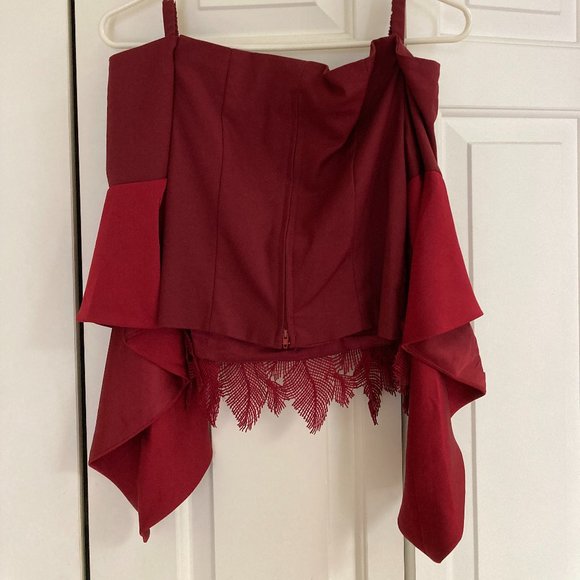 Fancy drop shoulder top - Picture 3 of 4